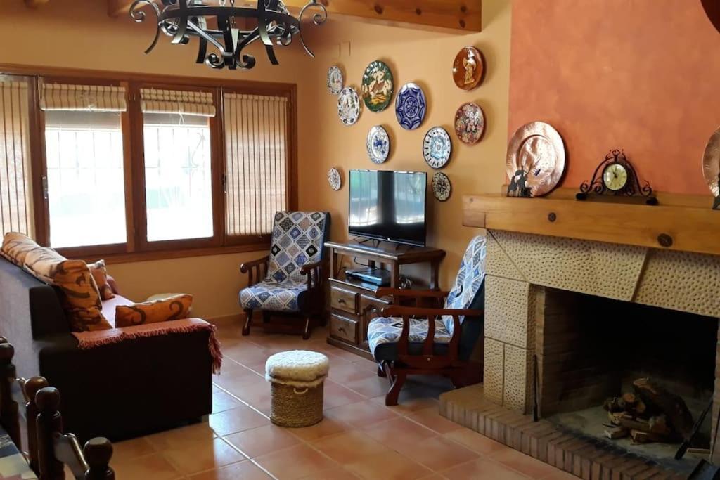 Casa Rural La Teja - Lagunas De Ruidera 오사 데 몬티엘 외부 사진